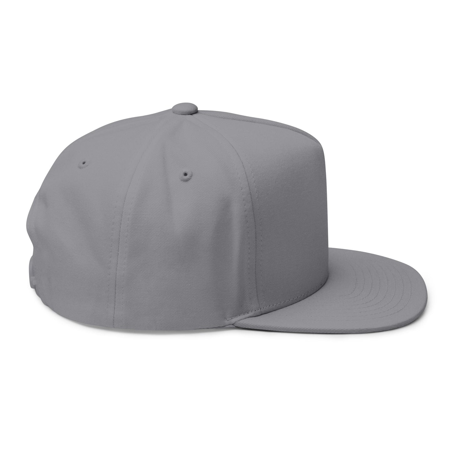 Skull Embroidered Flat Bill Cap | Trendy Headwear for Outlaws, Perfect for Street Style, Festivals, and Everyday Wear