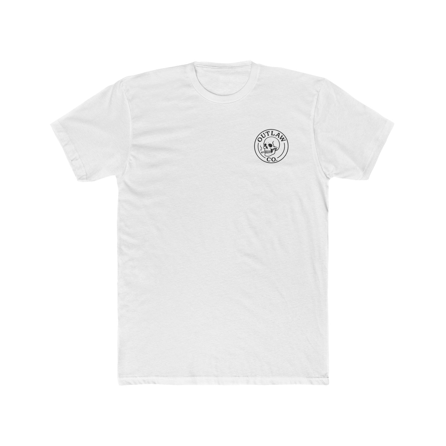 Unisex Cotton Crew Tee, Hollow & Haunted Outlaw Tee