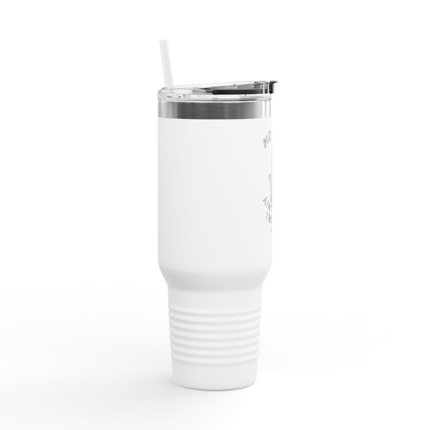 Mommin' Ain't For The Weak Insulated Travel Mug, 40oz - Funny Coffee Tumbler for Moms, Gifts for Mother’s Day, Coffee Lovers, Travel