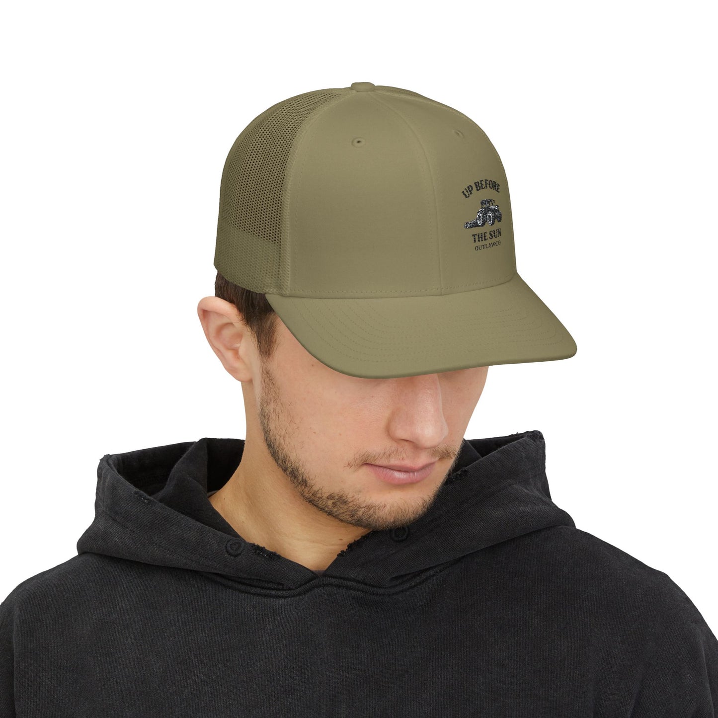 Up Before The Sun Snapback Trucker Cap - Casual Outdoor Hat, Perfect for Camping, Fishing, Hiking, Daily Wear, Gift for Him