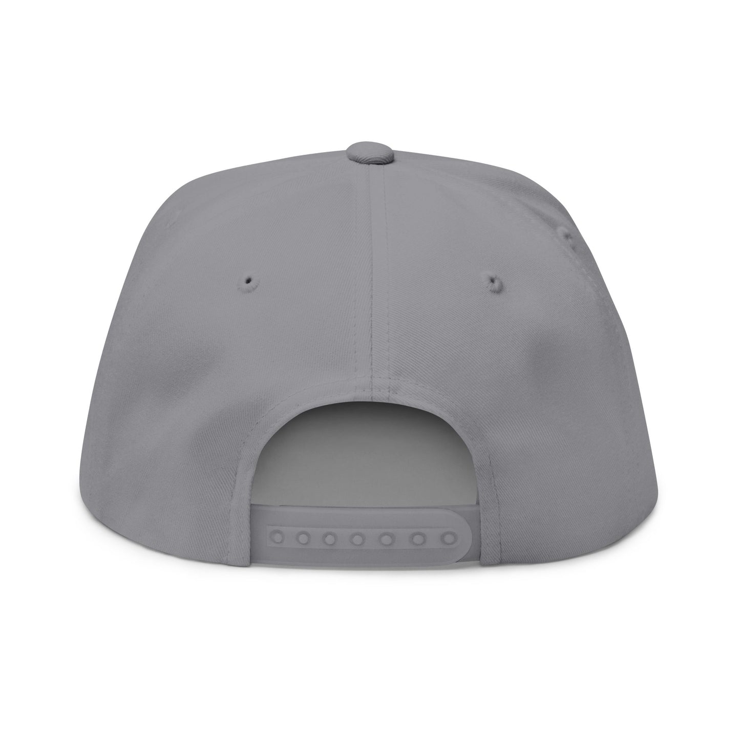Skull Embroidered Flat Bill Cap | Trendy Headwear for Outlaws, Perfect for Street Style, Festivals, and Everyday Wear