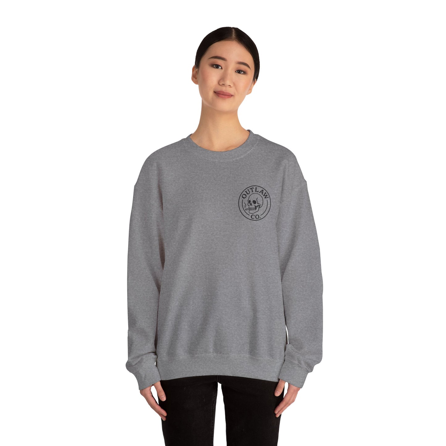 If you aint trouble Crewneck