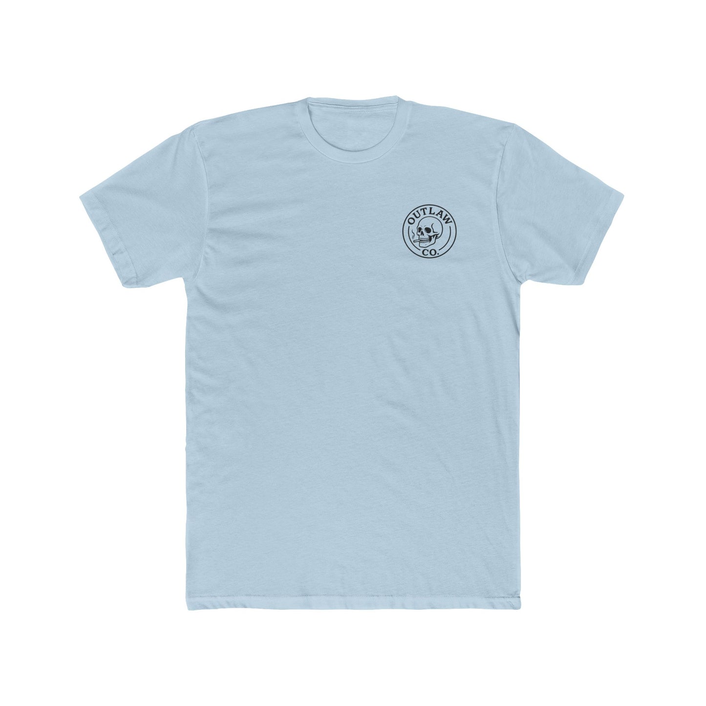 Unisex Cotton Crew Tee, Hollow & Haunted Outlaw Tee