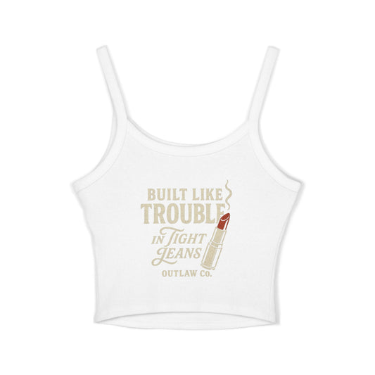 Built Like Trouble Tank Top