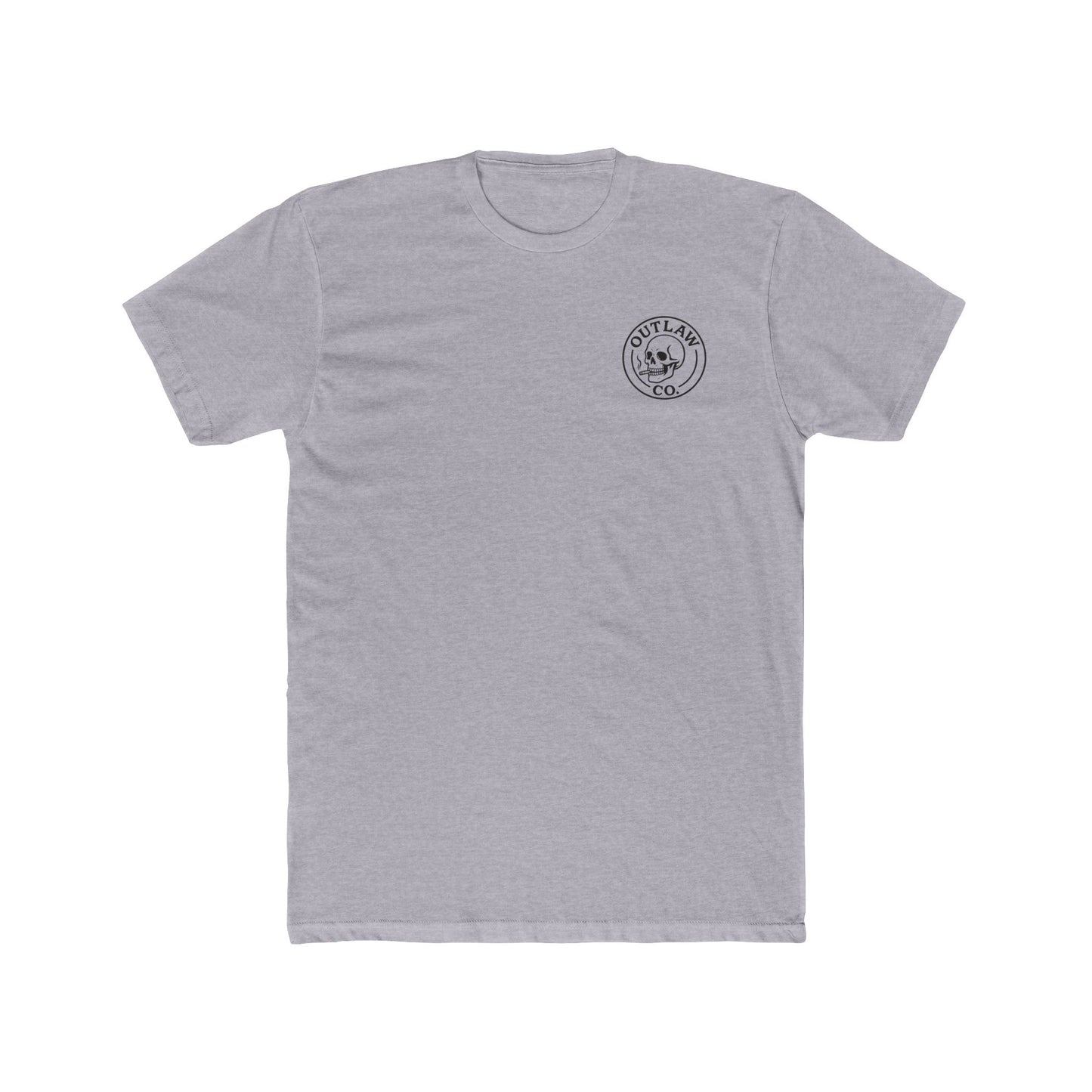 Unisex Cotton Crew Tee, Hollow & Haunted Outlaw Tee