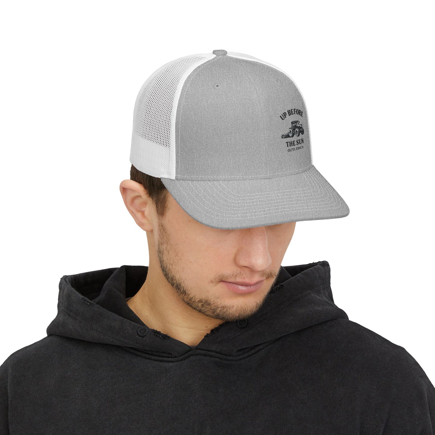Up Before The Sun Snapback Trucker Cap - Casual Outdoor Hat, Perfect for Camping, Fishing, Hiking, Daily Wear, Gift for Him