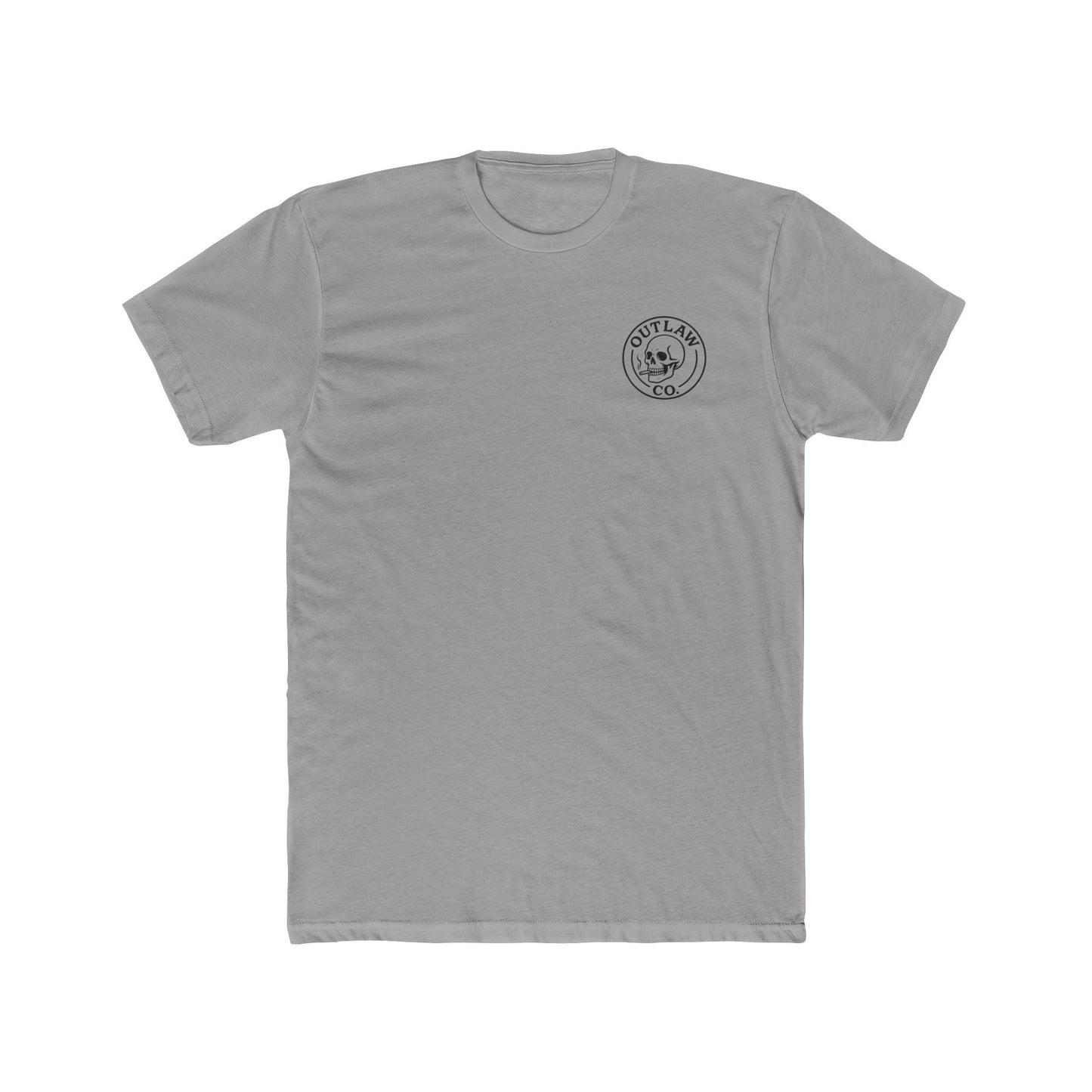 Unisex Cotton Crew Tee, Hollow & Haunted Outlaw Tee