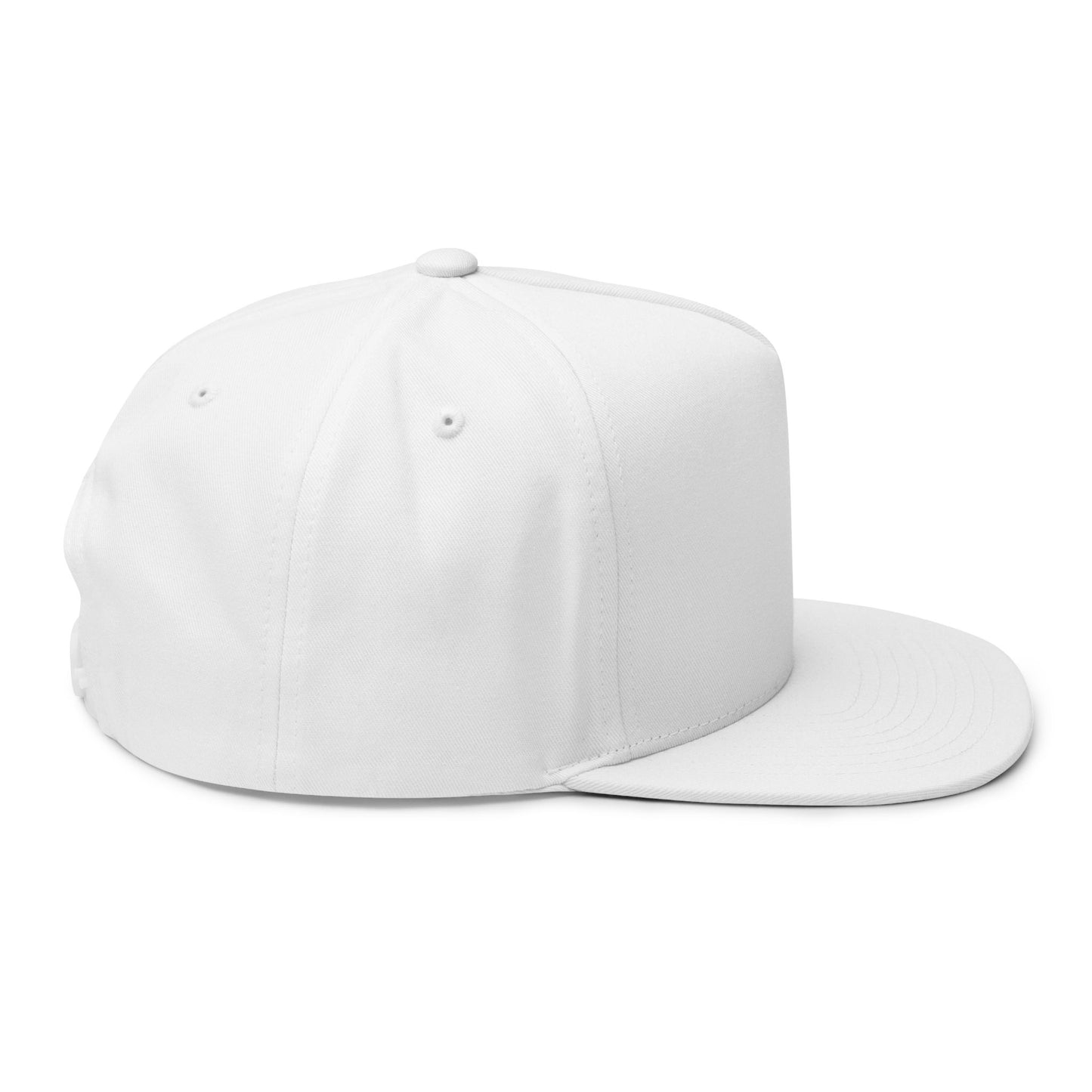 Skull Embroidered Flat Bill Cap | Trendy Headwear for Outlaws, Perfect for Street Style, Festivals, and Everyday Wear