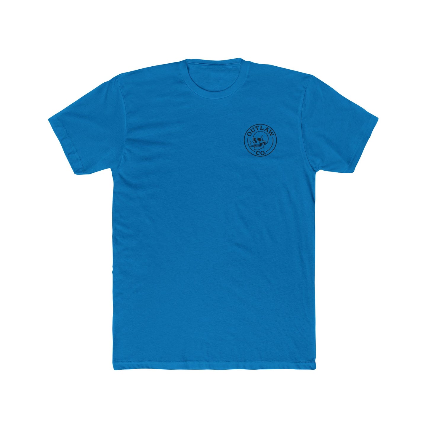 Unisex Cotton Crew Tee, Hollow & Haunted Outlaw Tee