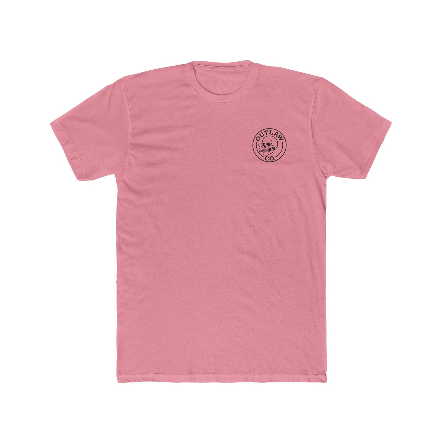 Unisex Cotton Crew Tee, Hollow & Haunted Outlaw Tee