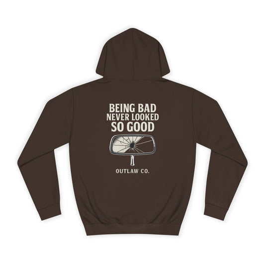 Being Bad Never Looked So Good unisex Hoodie